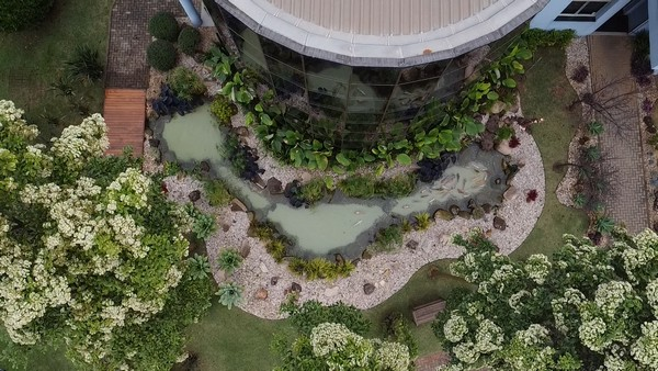 Projeto lago ornamental em Itu